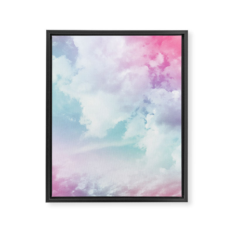 Cotton Candy Sky Framed Canvas Print Gallery Image 8
