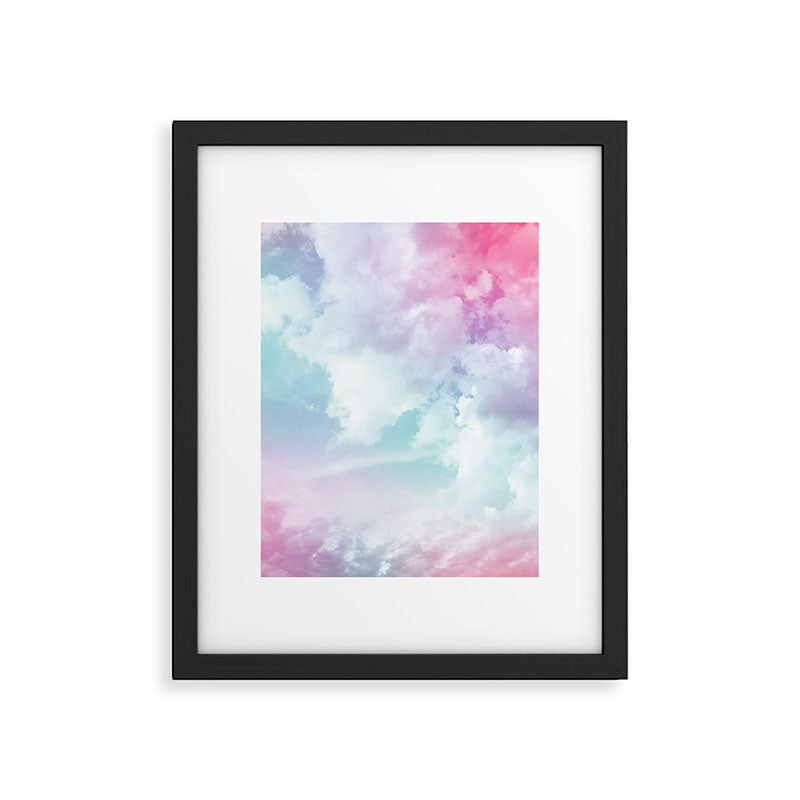 Cotton Candy Sky Framed Art Print Gallery Image 6