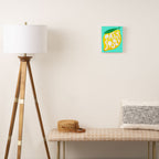 Big Fruit Lemon 'Easy Squeezy' Typographic pun  Canvas Print Gallery Image 2