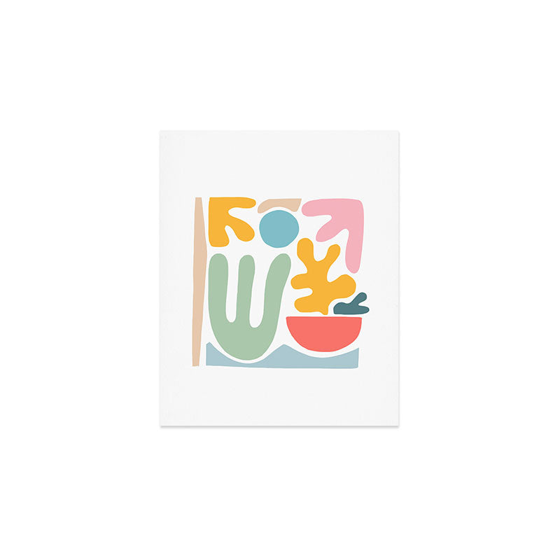 Colourful Seaside memories 4.  Art Print Gallery Image 1