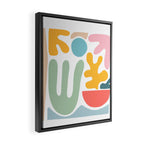 Colourful Seaside memories 4.  Framed Canvas Print Gallery Image 2