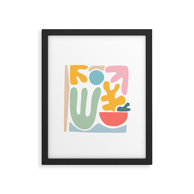 Colourful Seaside memories 4.  Framed Art Print Gallery Image 6