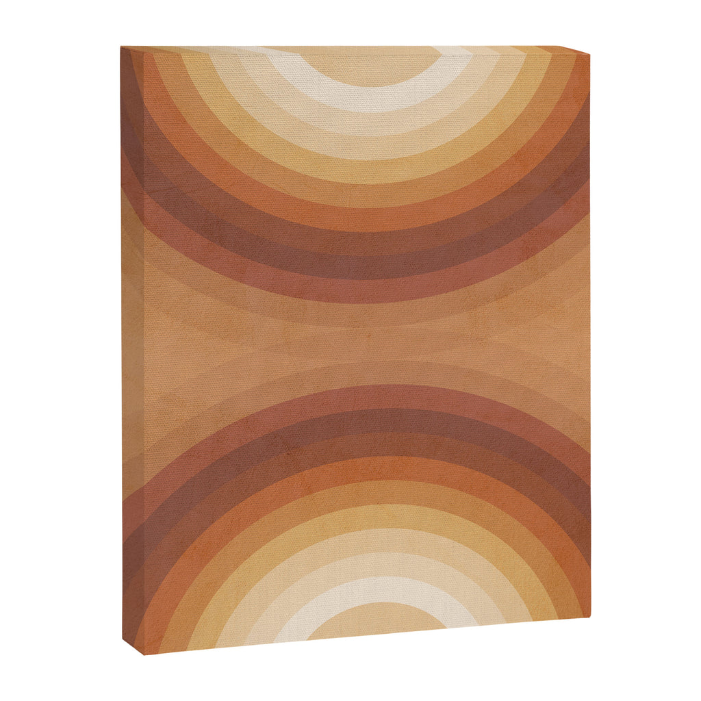 Double the Rainbow - Terracotta Canvas Print Gallery Image 8
