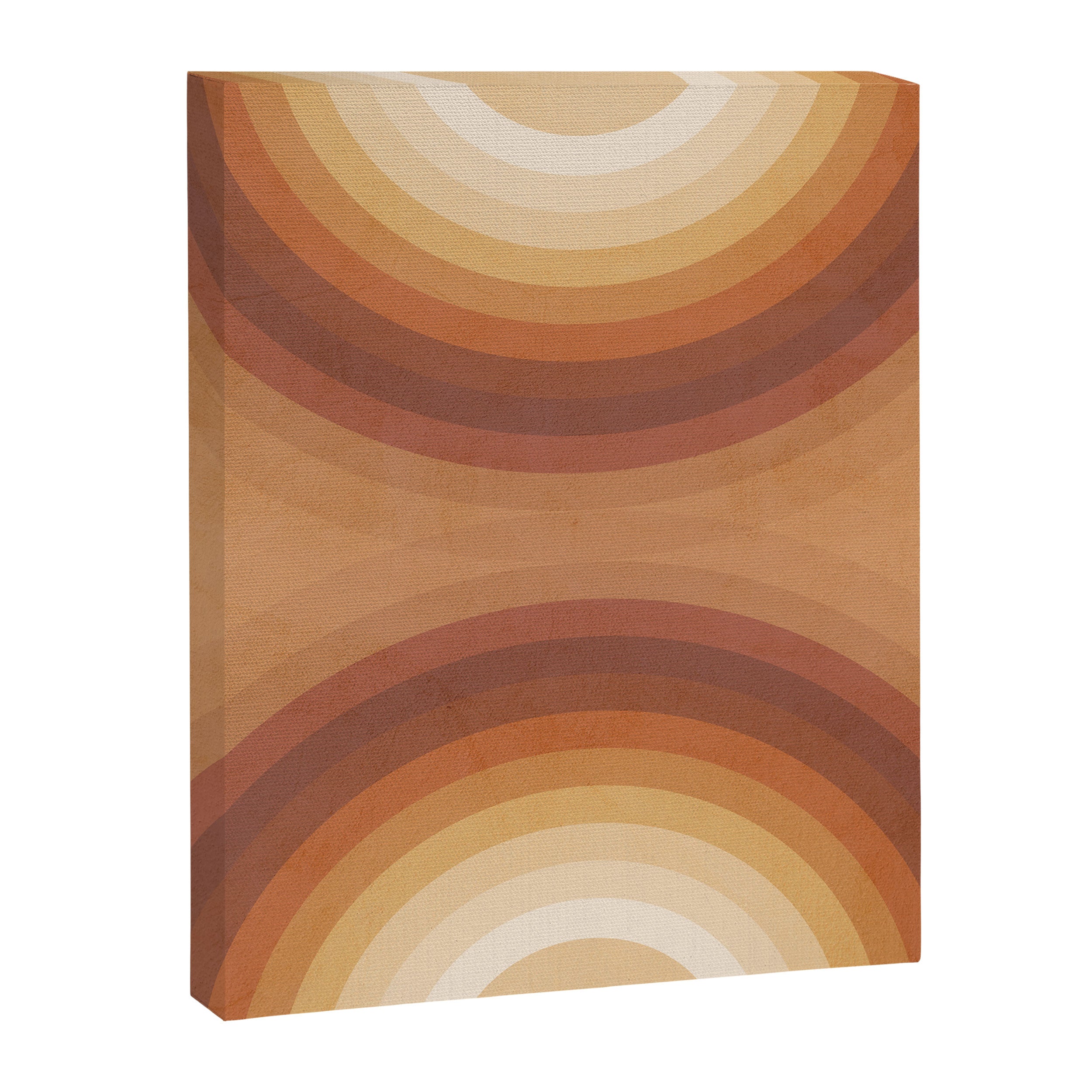 Double the Rainbow - Terracotta Canvas Print Gallery Image 8