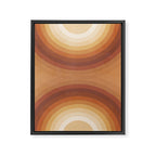 Double the Rainbow - Terracotta Framed Canvas Print Gallery Image 8