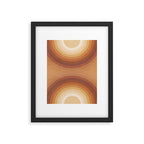 Double the Rainbow - Terracotta Framed Art Print Gallery Image 6