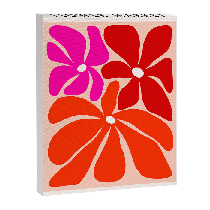 Full Bloom Flower Market  - City of Love Canvas Print Gallery Image 1