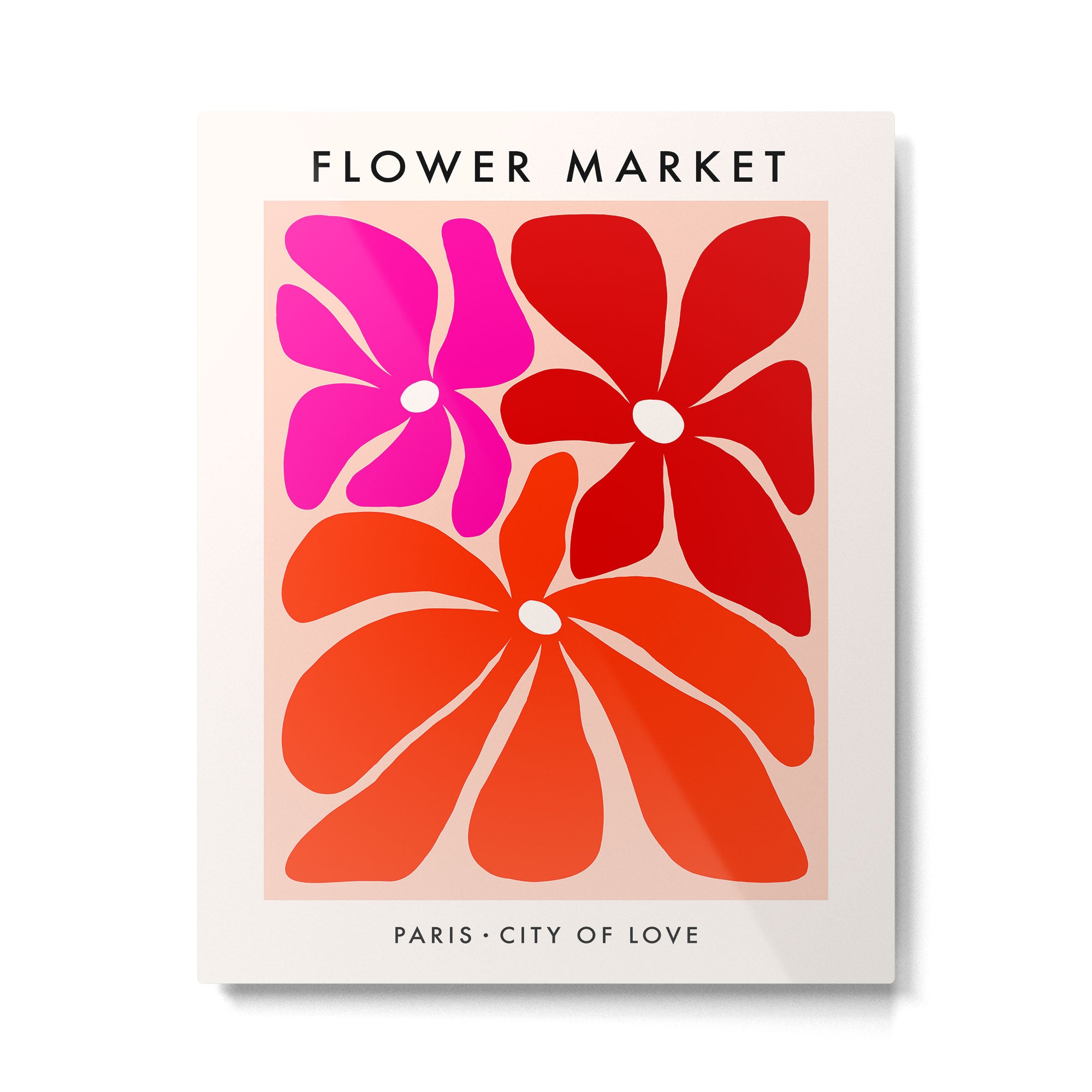 Full Bloom Flower Market  - City of Love Metal Print Gallery Image 4