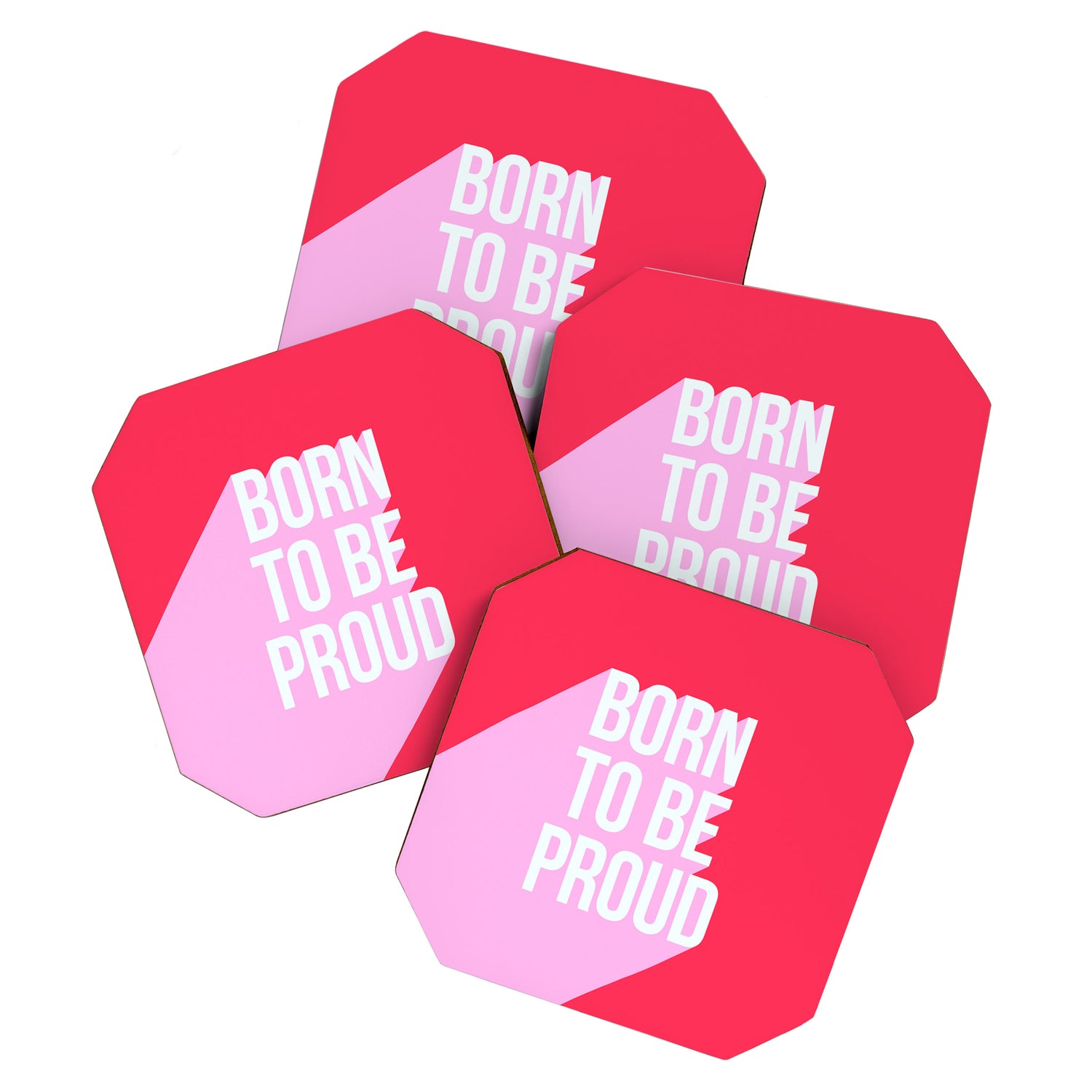 Girl Power - Born to be Proud! Coaster Gallery Image 1