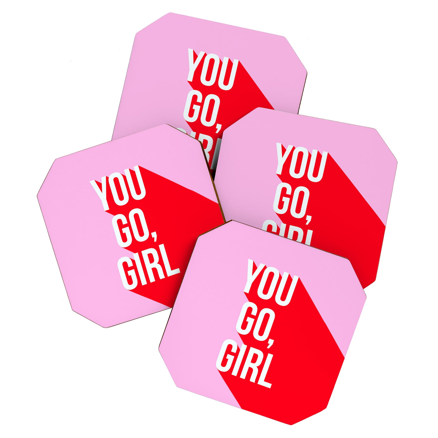 Girl Power - You go girl! Coaster Gallery Image 1