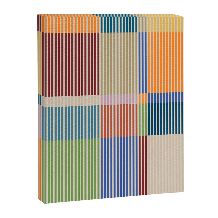 Linear Bauhaus Pattern 3. Canvas Print Gallery Image 1