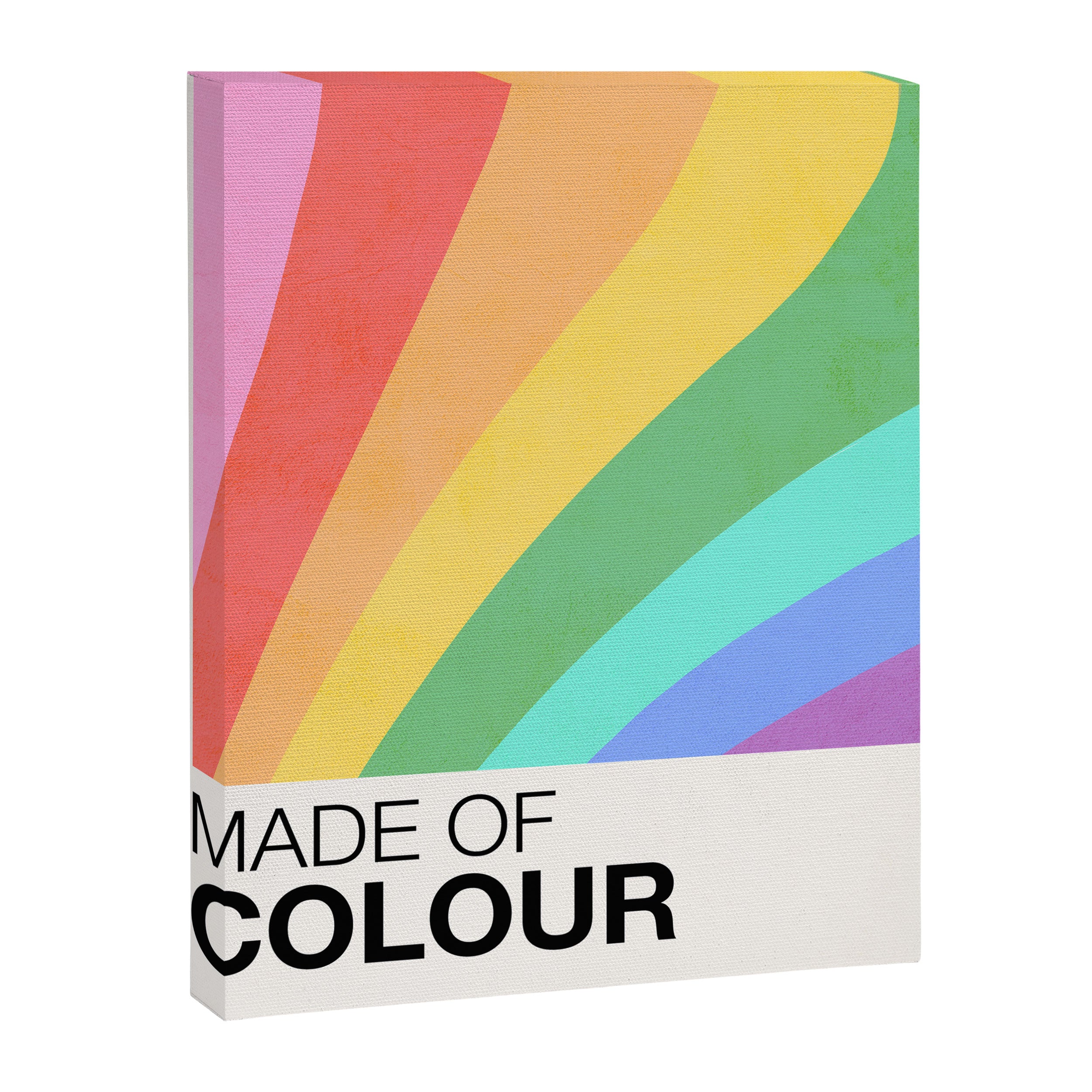 Made of colour - Pride Swatch Rainbow Canvas Print Gallery Image 6