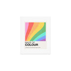 Made of colour - Pride Swatch Rainbow Art Print Gallery Image 1