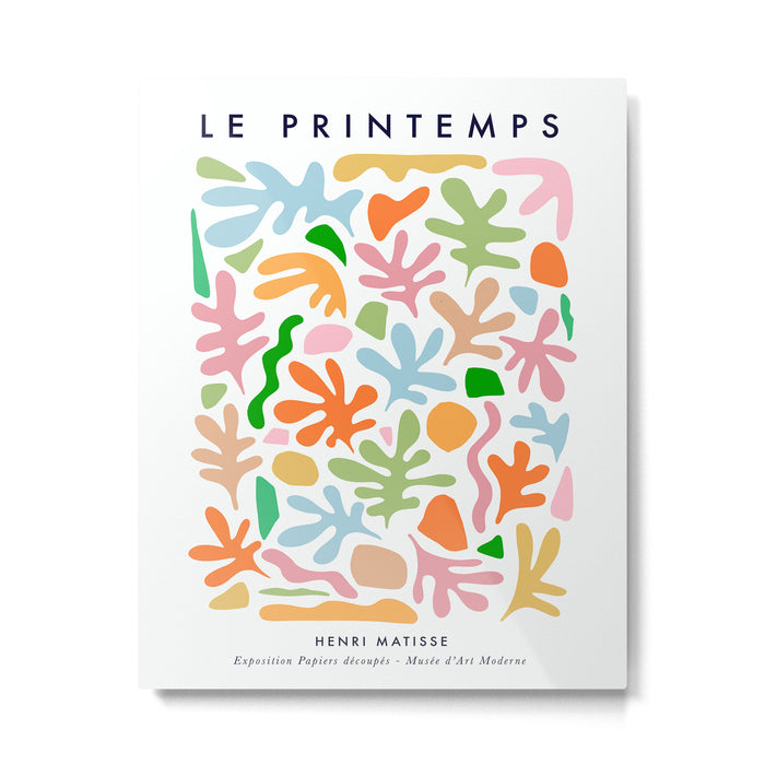 Matisse cut-outs - Spring Poster Metal Print Gallery Image 1