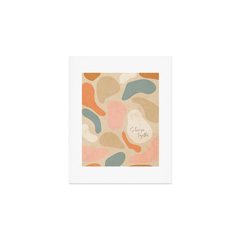 Matisse Pebbles - Stronger together Art Print Gallery Image 1