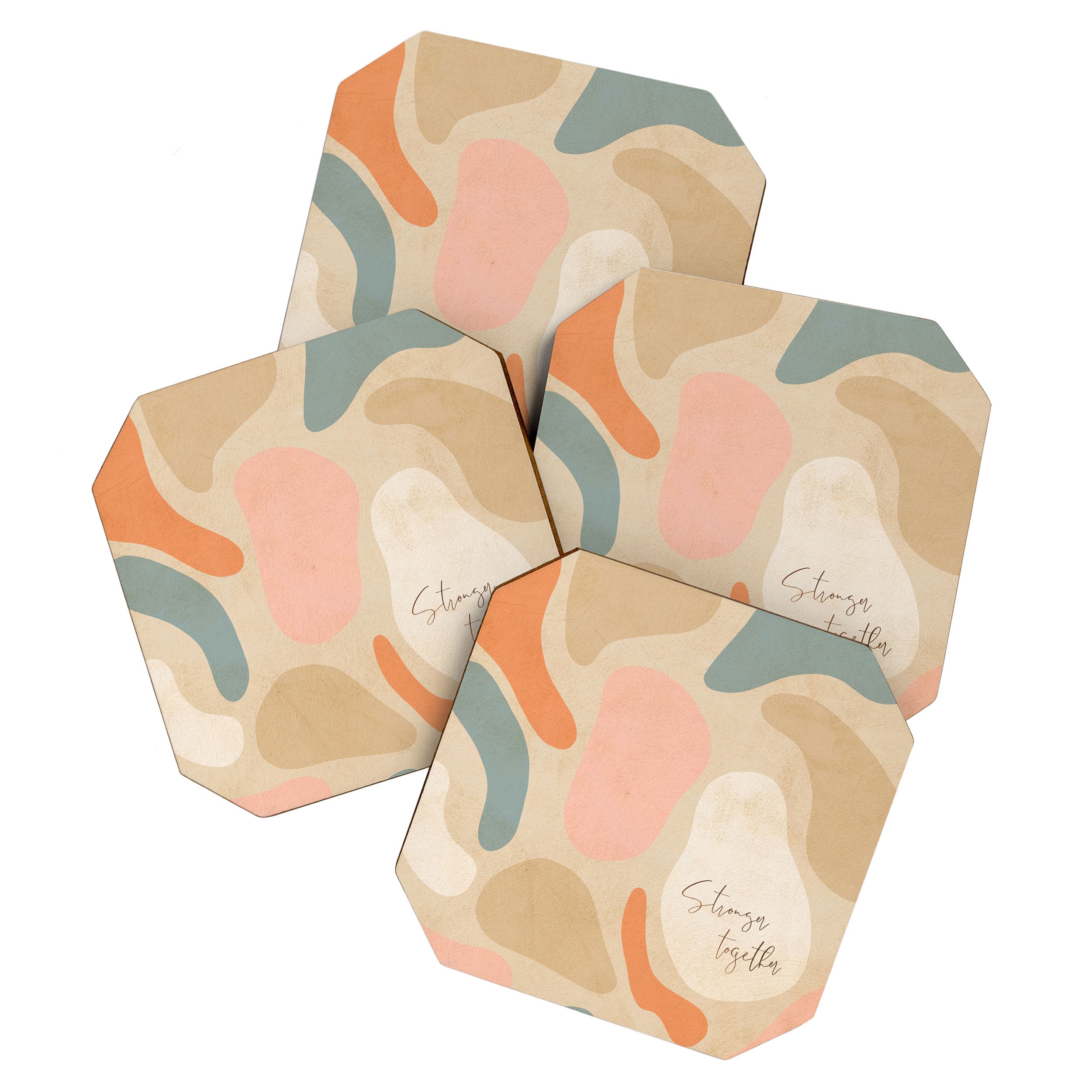 Matisse Pebbles - Stronger together Coaster Gallery Image 1
