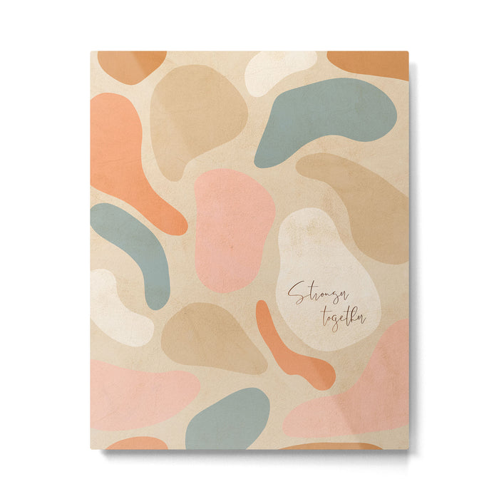 Matisse Pebbles - Stronger together Metal Print Gallery Image 1