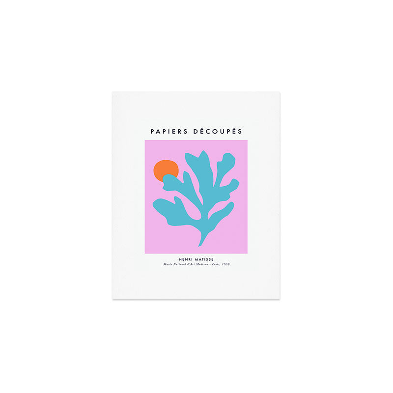 Matisse Poster 1. Leaf & Sun cut-outs Art Print Gallery Image 1