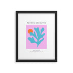 Matisse Poster 1. Leaf & Sun cut-outs Framed Art Print Gallery Image 5