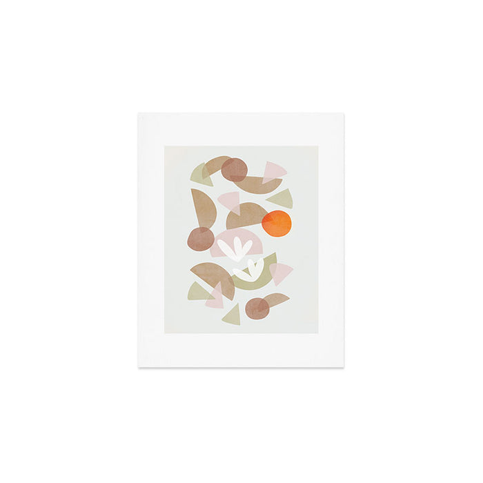 Minimal Autumnal Dance 1 Art Print Gallery Image 1