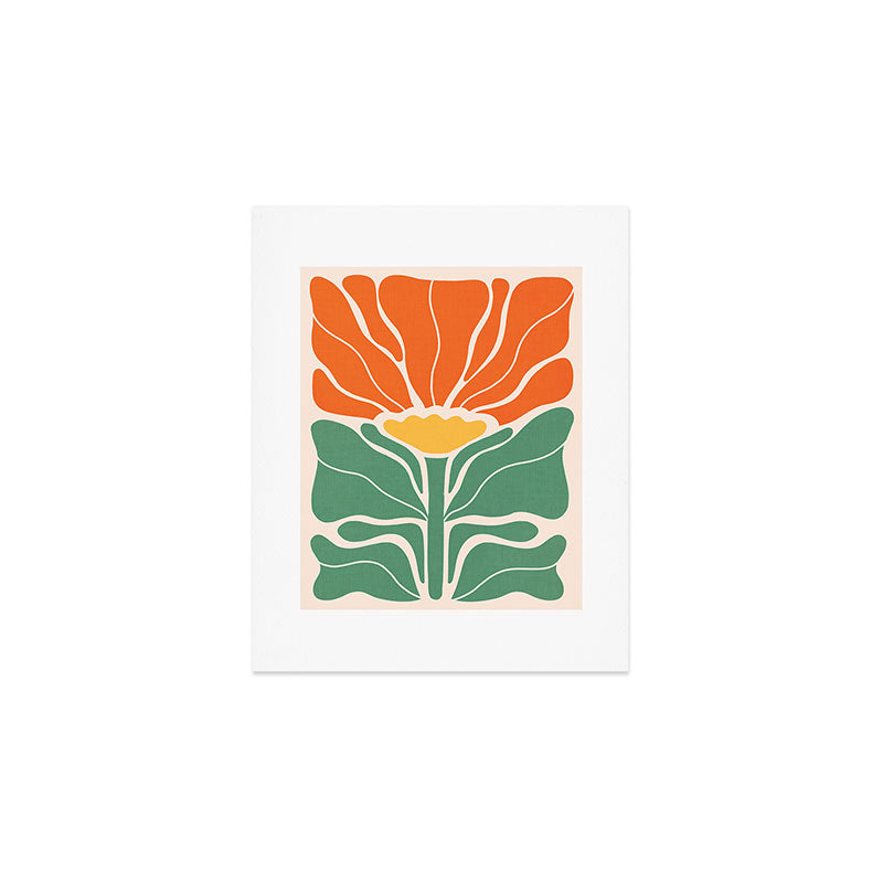 Modern Boho Art Nouveau Floral 1.1 Art Print Gallery Image 1
