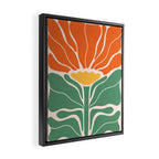 Modern Boho Art Nouveau Floral 1.1 Framed Canvas Print Gallery Image 2
