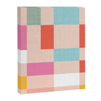 Playful Check Summer Plaid Pattern Canvas Print Gallery Image 8