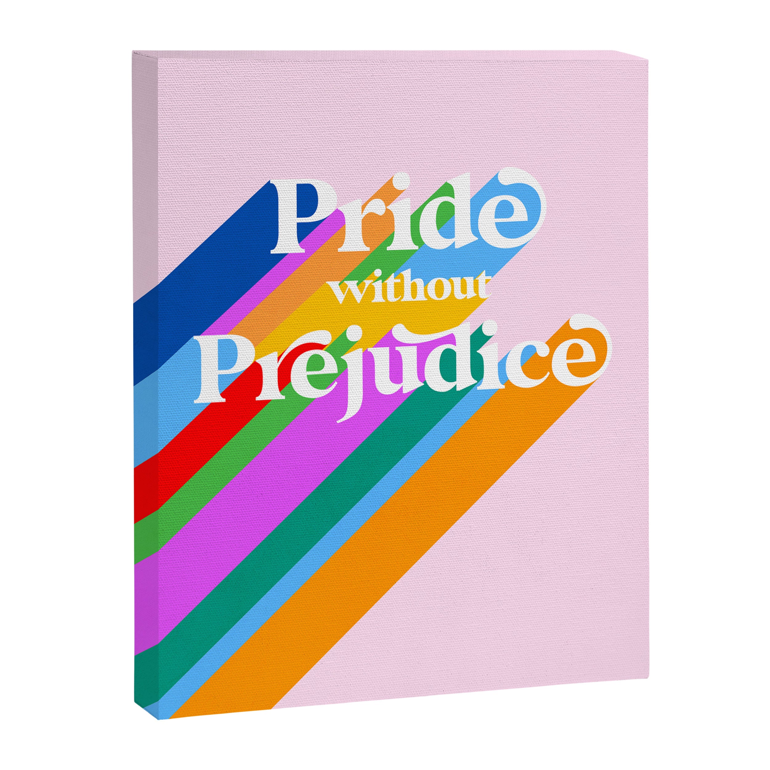 Pride without Prejudice - Rainbow Shadows Canvas Print Gallery Image 6