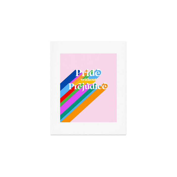 Pride without Prejudice - Rainbow Shadows Art Print Gallery Image 1