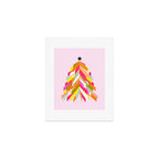 Rainbow Christmas Tree Art Print Gallery Image 1
