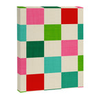 Retro Holiday chequered board pattern - candy Canvas Print Gallery Image 8