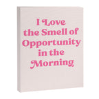 Retro Morning Quote Nº1  pink Canvas Print Gallery Image 8