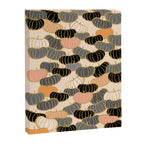 Retro Pumpkin Pattern 1 Canvas Print Gallery Image 6