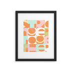 Stronger Together #peachy  Framed Art Print Gallery Image 6