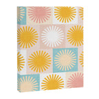 Sunny Checks Plaid pattern in pastels Canvas Print Gallery Image 8