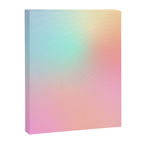 The optimistic  Rainbow Gradient Canvas Print Gallery Image 8