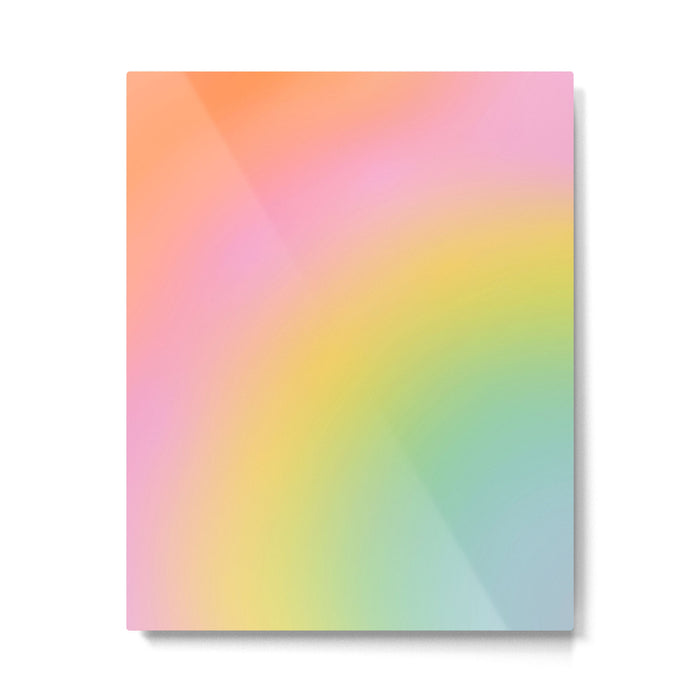 The Rainbow of Love #abstract #colourlove Metal Print Gallery Image 1