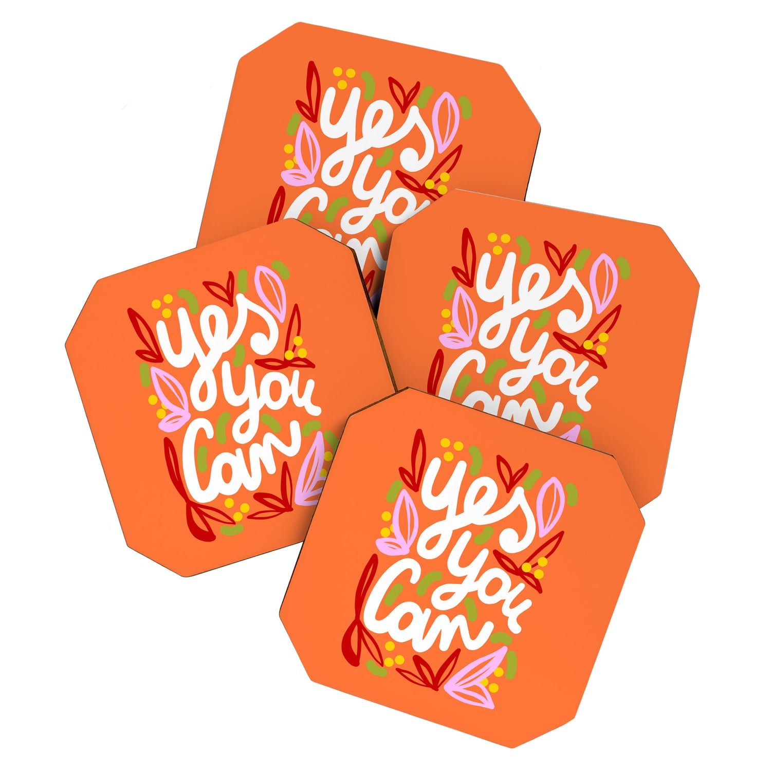 Yes You Can #motivational Coaster Gallery Image 1