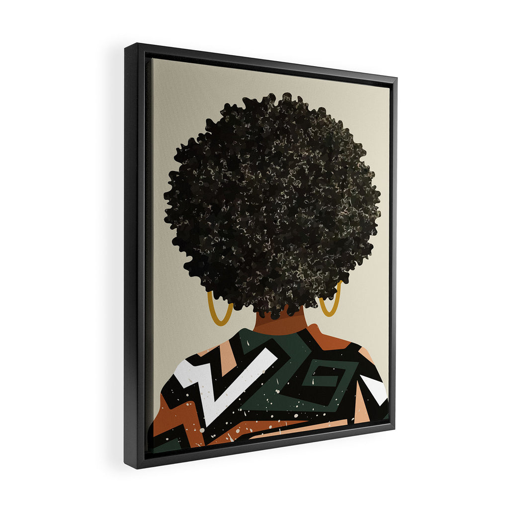 Black Art Matters Framed Canvas Print Gallery Image 2