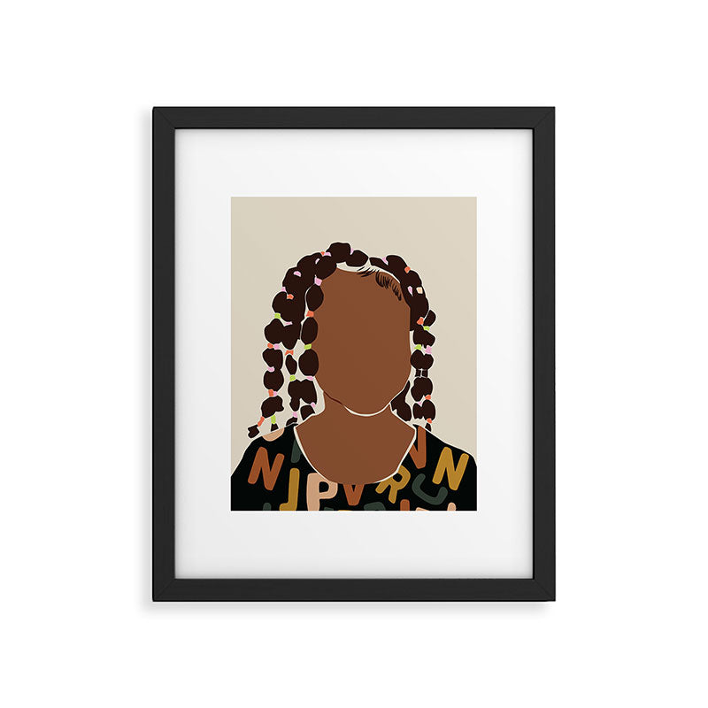 Black Girl Magic No. 1 Framed Art Print Gallery Image 5