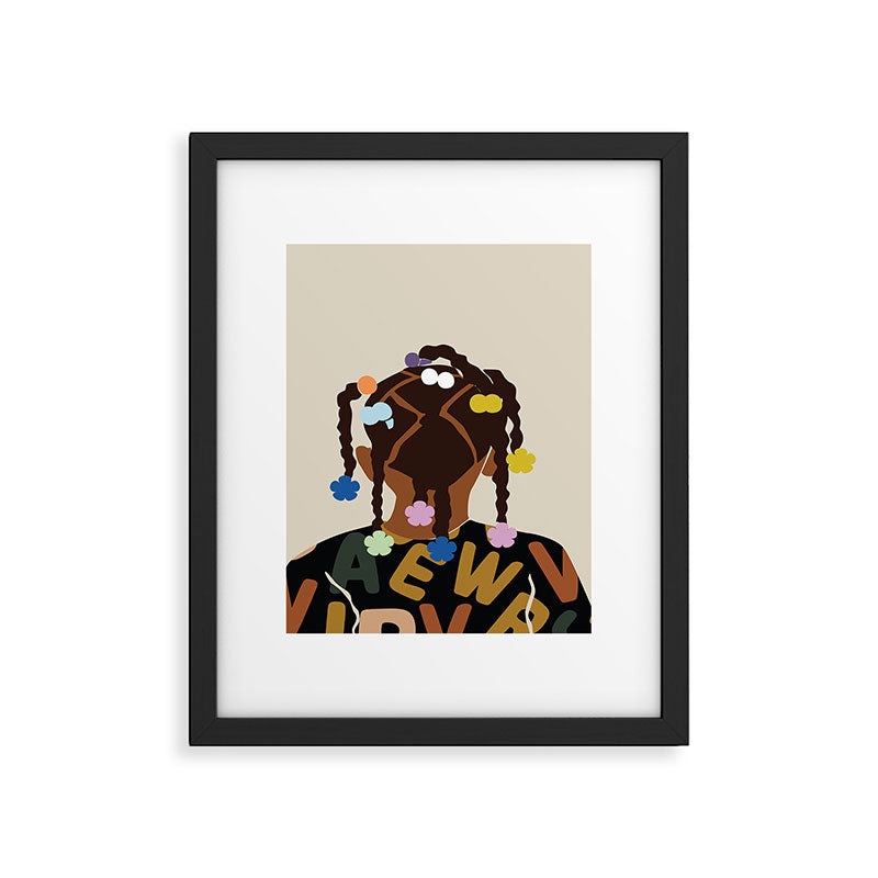 Black Girl Magic No. 2 Framed Art Print Gallery Image 1