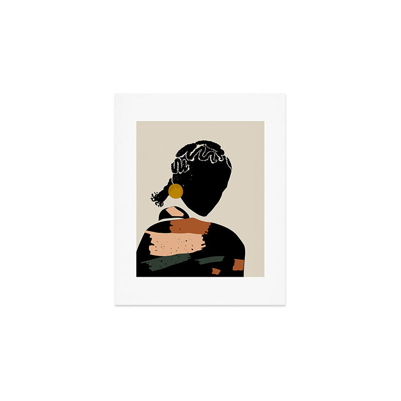 Black Hair No. 12 Art Print Gallery Image 1