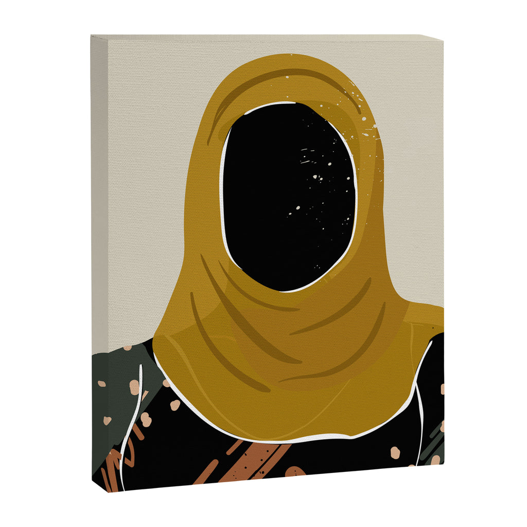 Black Hair No. 13 Canvas Print Gallery Image 6