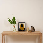 Black Hair No. 13 Framed Canvas Print Gallery Image 4