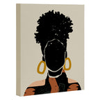 Black Hair No. 14 Canvas Print Gallery Image 3