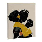 Black Hair No. 15 Canvas Print Gallery Image 6