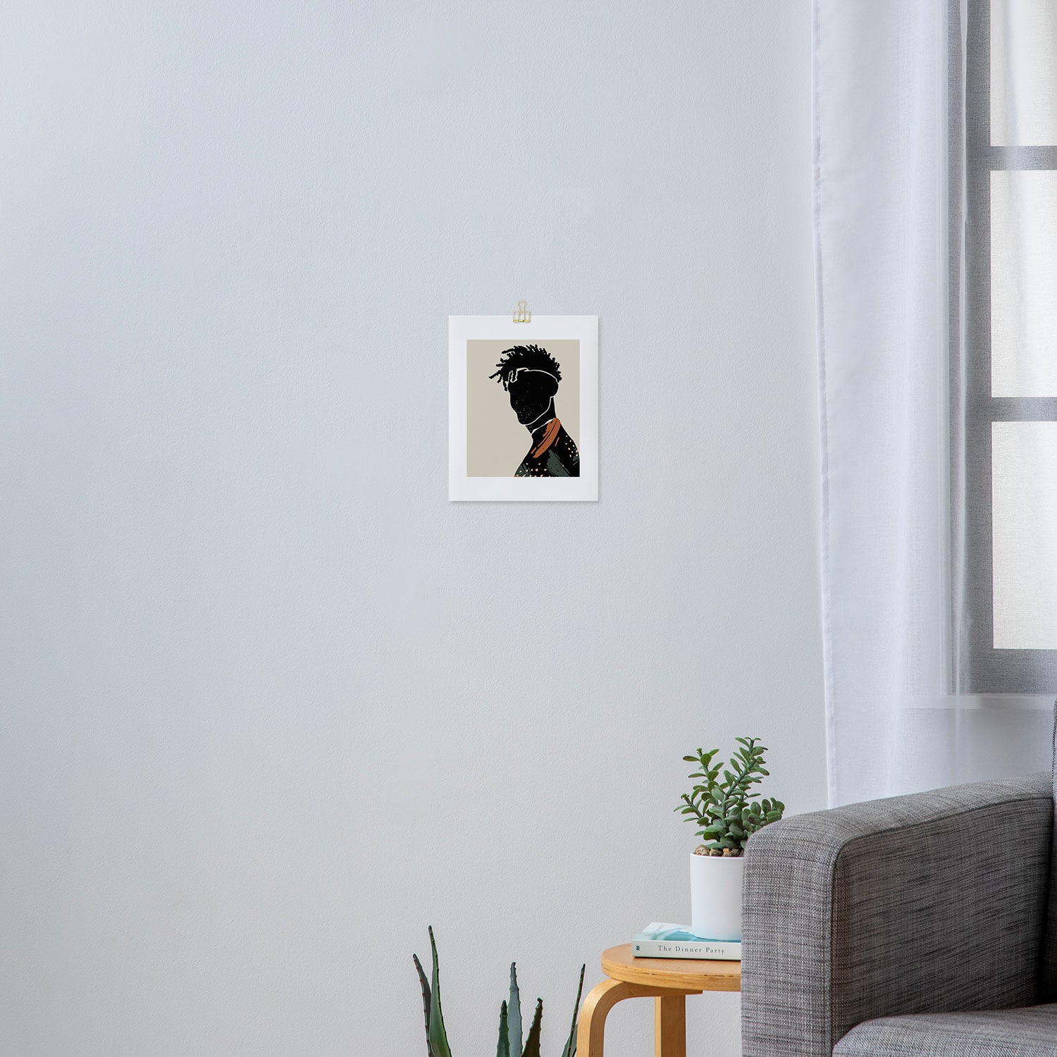 Black Hair No. 2 Art Print Gallery Image 3