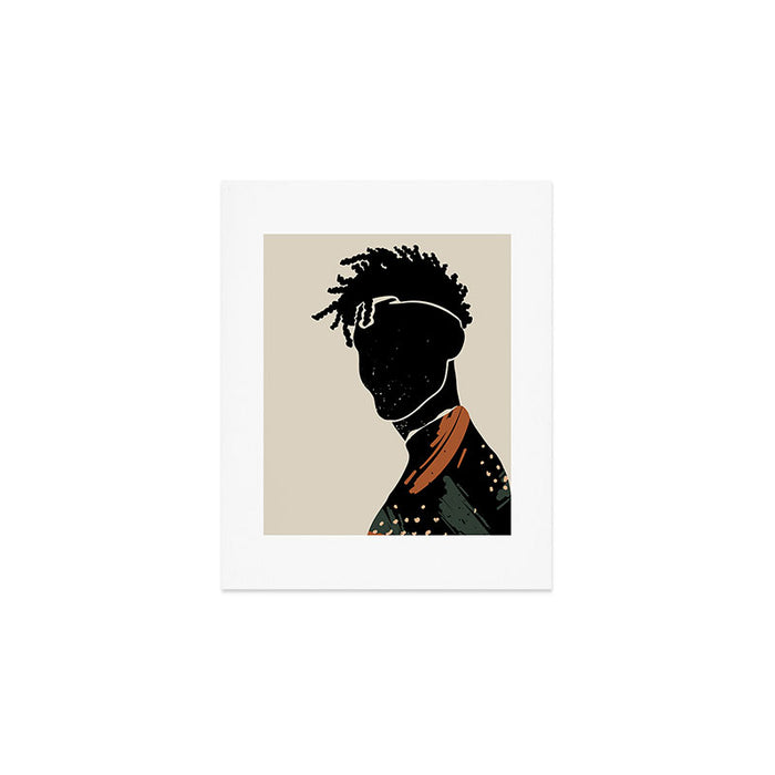 Black Hair No. 2 Art Print Gallery Image 1