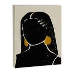 Black Hair No. 3 Canvas Print Gallery Image 6