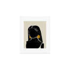 Black Hair No. 3 Art Print Gallery Image 1